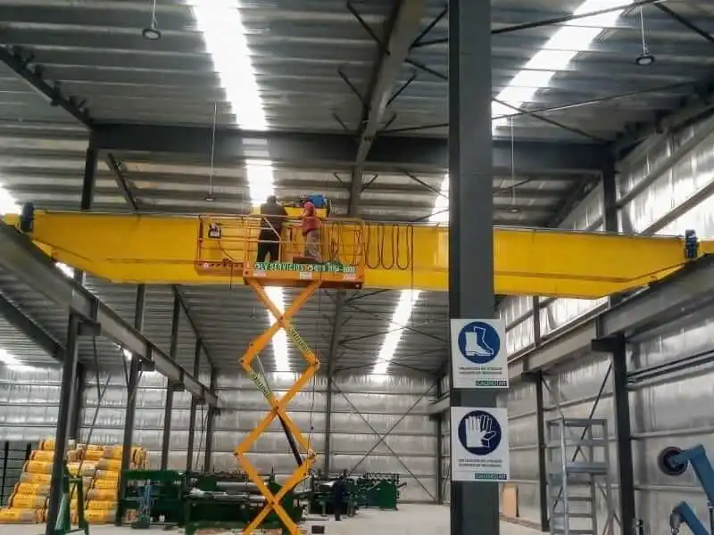 montaje de puente grua